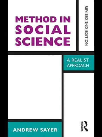 Cover of Method in Social Science