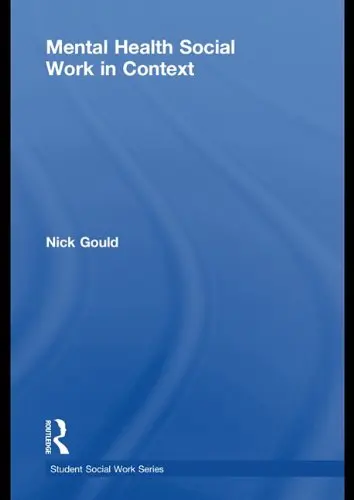 Cover of Mental Health Social Work in Context
