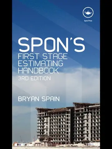 Cover of Spon's First Stage Estimating Handbook