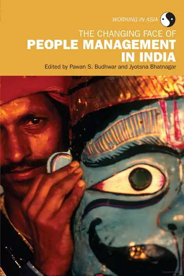 Cover of The changing face of people management in India