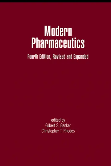 Cover of Modern Pharmaceutics