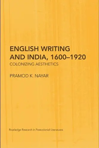 Cover of English Writing and India, 1600-1920
