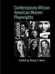 Cover of Contemporary African American Women Playwrights