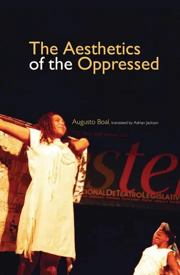 Cover of The Aesthetics of the Oppressed