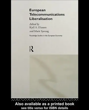 Cover of European Telecommunications Liberalisation