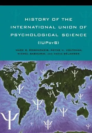 Cover of History of the International Union of Psychological Science