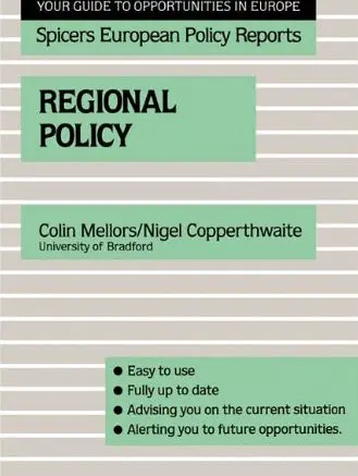 Cover of Regional Policy