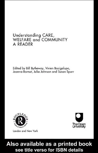 Cover of Understanding Care, Welfare and Community