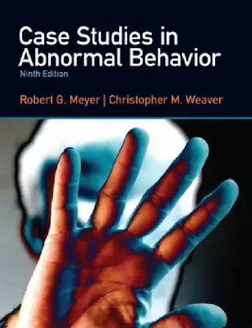 Cover of Case Studies in Abnormal Behavior