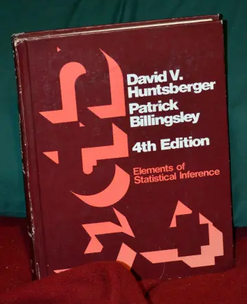 Cover of Elements of Statistical Inference