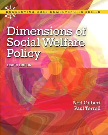 Cover of Dimensions of Social Welfare Policy