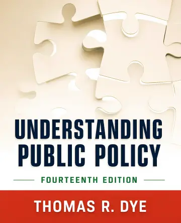 Cover of Understanding Public Policy