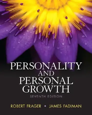Cover of Personality and Personal Growth