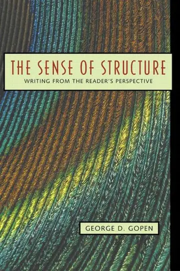 Cover of The Sense of Structure