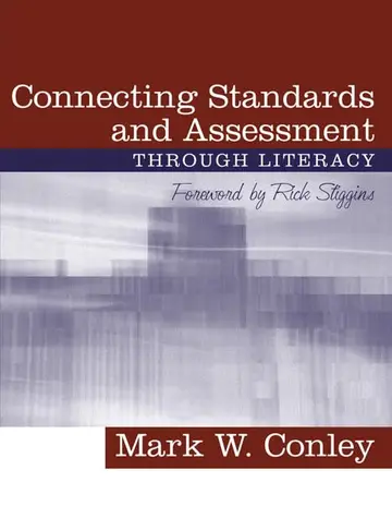 Cover of Connecting Standards and Assessments Through Literacy, with a Foreword by Rick Stiggins