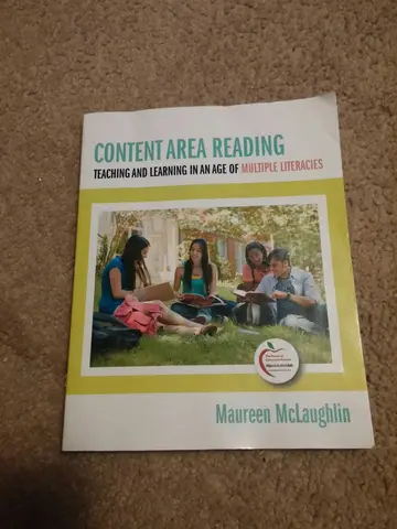 Cover of Content Area Reading