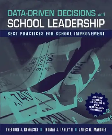 Cover of Data-Driven Decisions and School Leadership