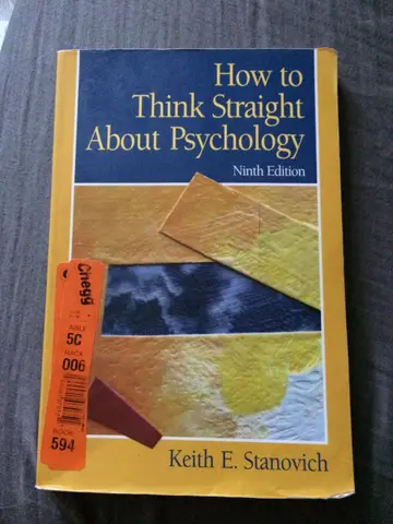 Cover of How to Think Straight About Psychology