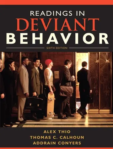 Cover of Readings in Deviant Behavior