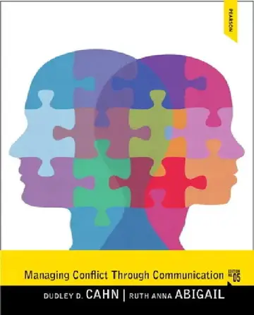 Cover of Managing Conflict through Communication