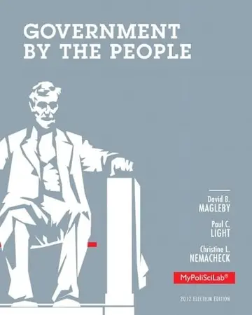 Cover of Government by the People, 2012 Election Edition