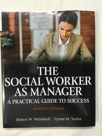Cover of The Social Worker as Manager