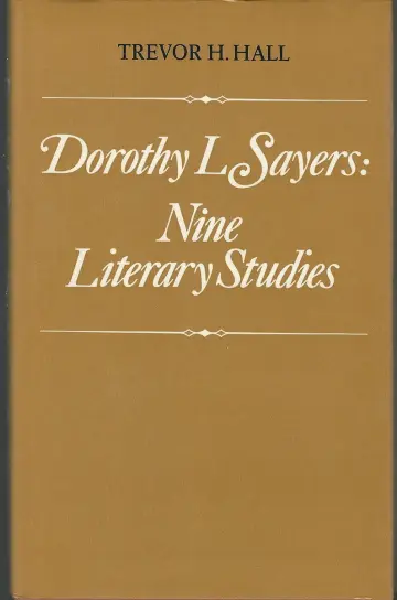 Cover of Dorothy L. Sayers
