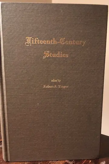 Cover of Fifteenth Century Studies