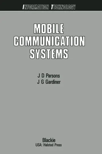 Cover of Mobile Communication Systems