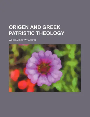 Cover of Origen and Greek Patristic Theology
