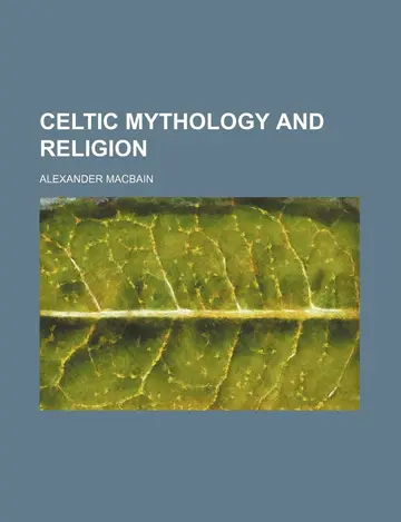 Cover of Celtic Mythology and Religion