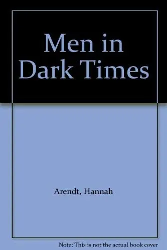 Cover of Men in Dark Times