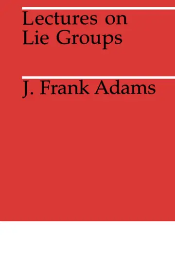 Cover of Lectures on Lie Groups