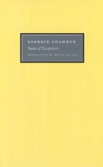 Cover of State of Exception