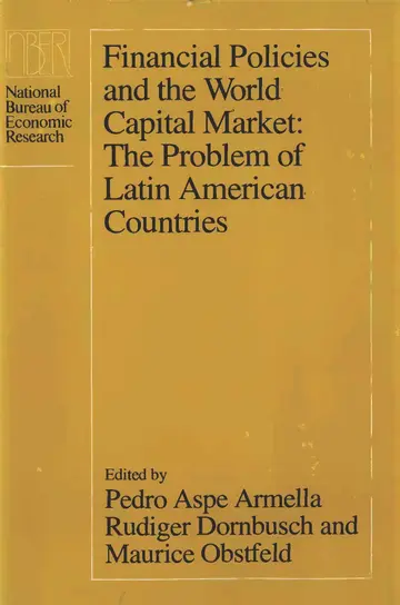 Cover of Financial Policies & the World Capital Market