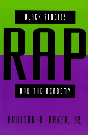 Cover of Black Studies, Rap & the Academy