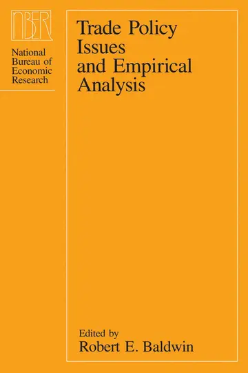 Cover of Trade Policy Issues & Empirical Analysis ((NBER) National Bureau of Economic Research Conference Reports)