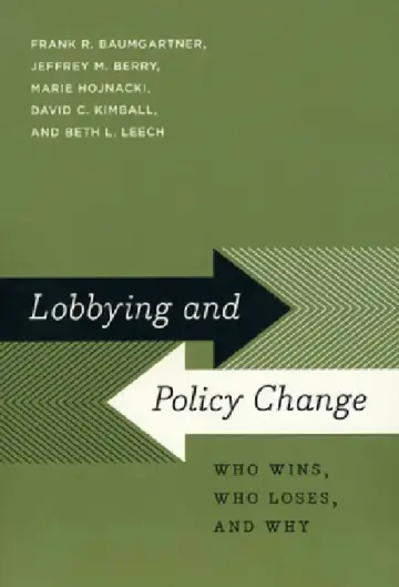 Cover of Lobbying and Policy Change