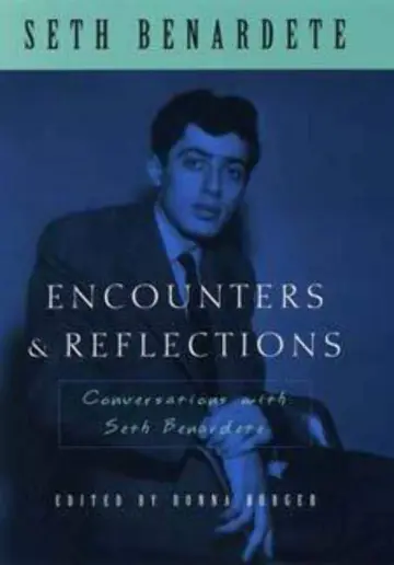 Cover of Encounters & Reflections – Conversations with Seth Benardete
