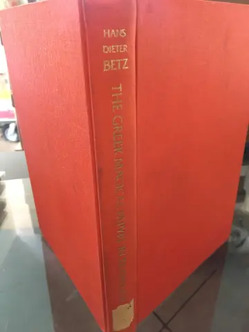 Cover of Greek Magical Papyri in Translation