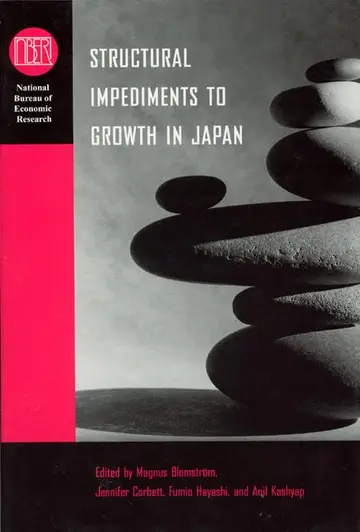 Cover of Structural Impediments to Growth in Japan ((NBER) National Bureau of Economic Research Conference Reports)