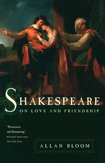 Cover of Shakespeare on Love and Friendship