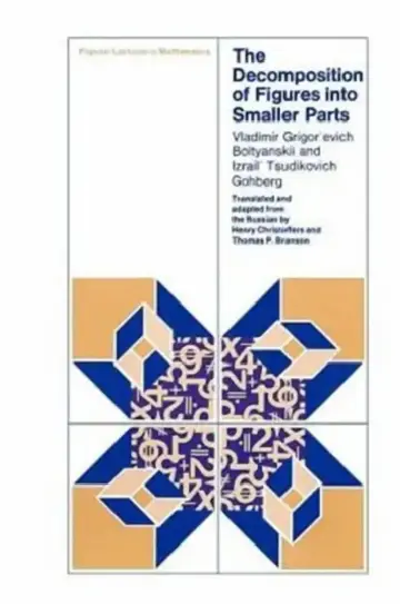 Cover of The Decomposition of Figures Into Smaller Parts