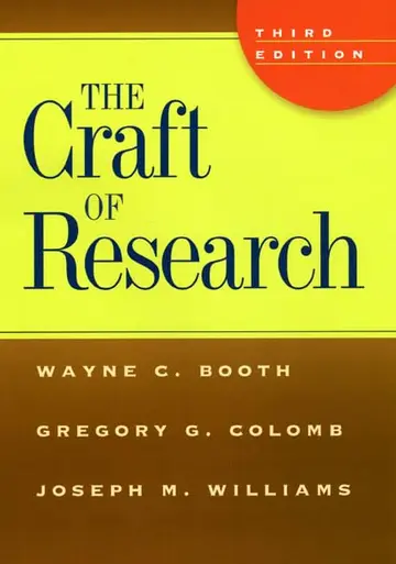 Cover of The Craft of Research