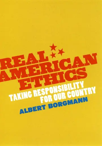 Cover of Real American Ethics