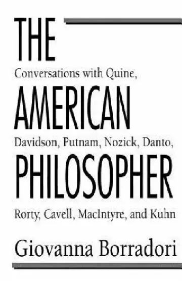 Cover of The American Philosopher
