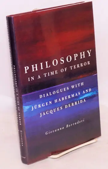 Cover of Philosophy in a Time of Terror – Dialogues with Jurgen Habermas & Jacques Derrida