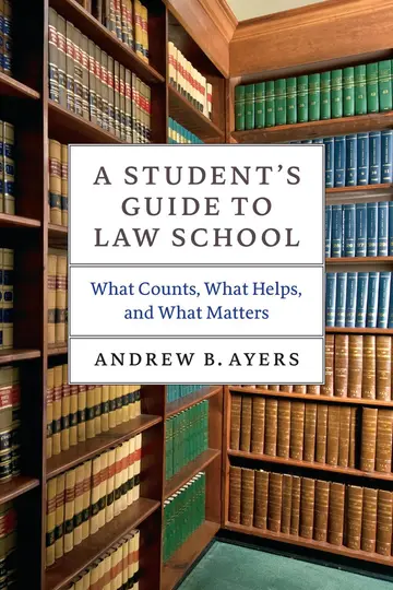 Cover of A Student's Guide to Law School