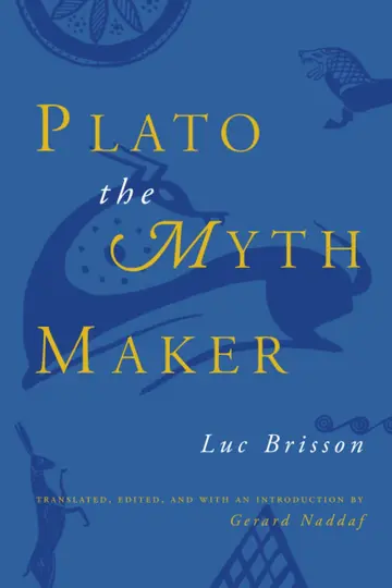 Cover of Plato the Myth Maker