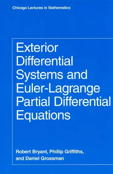 Cover of Exterior Differential Systems & Euler–Lagrange Partial Differential Equations